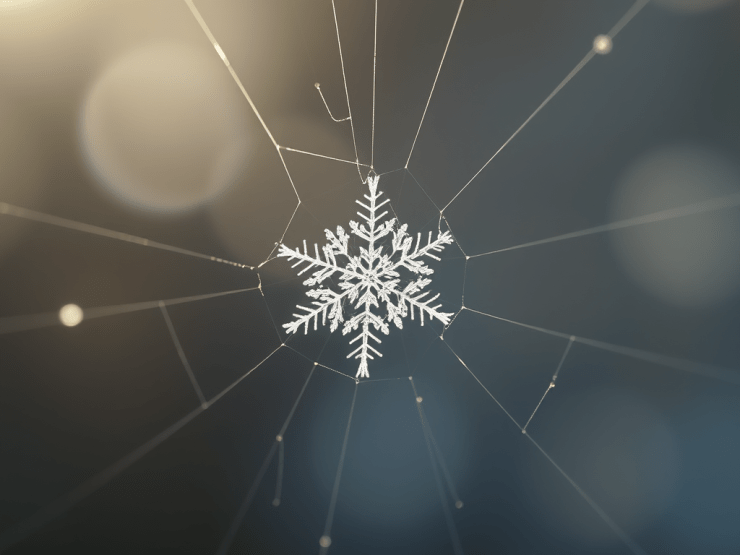 SpiderWebs & SnowFlakes